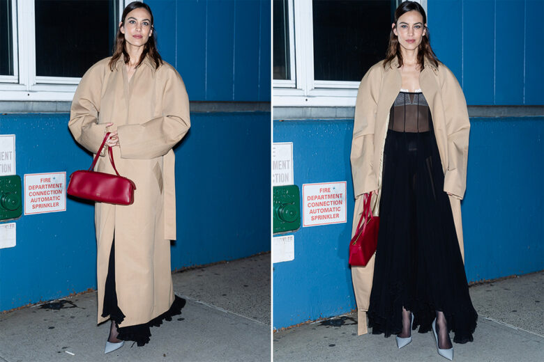 Fermi tutti: Alexa Chung è alle sfilate di New York con un look da copiare al volo