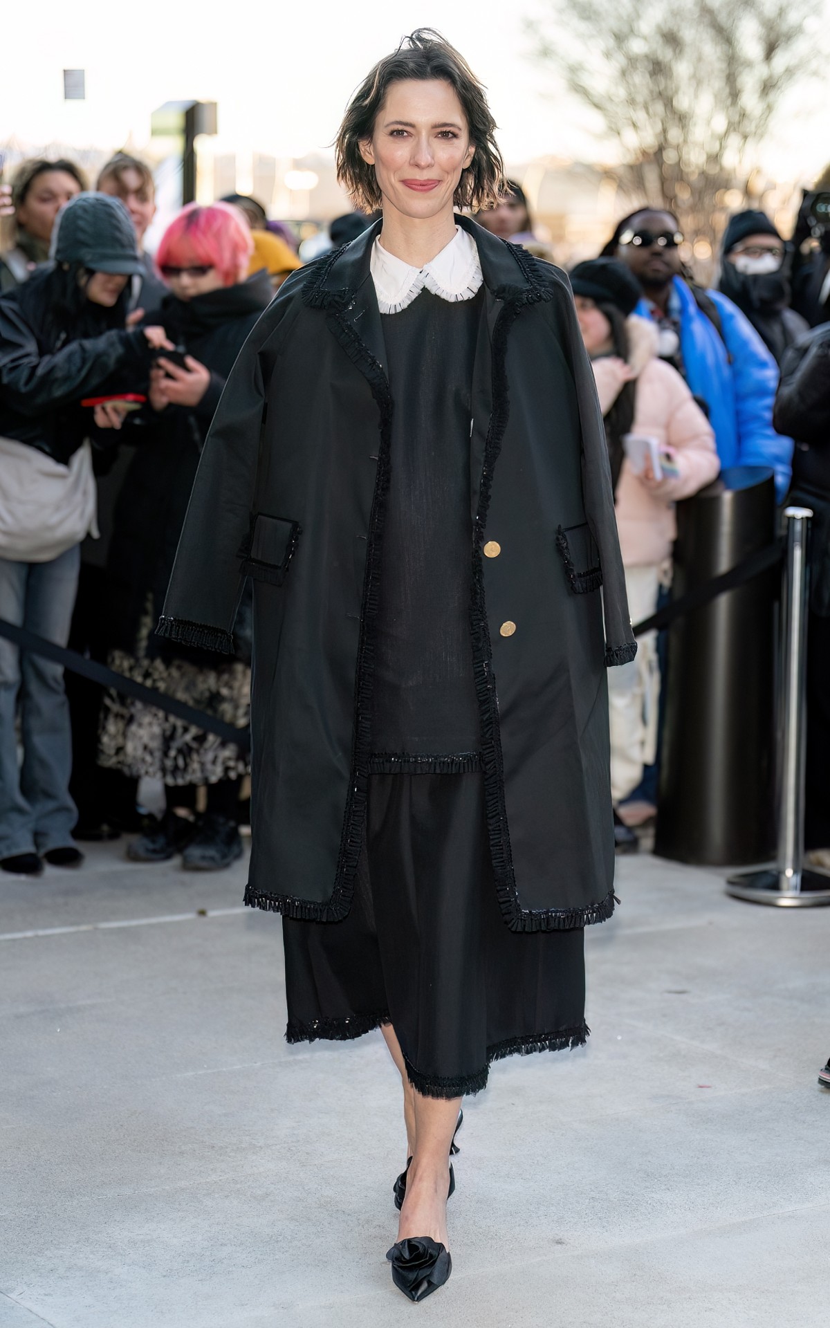 ok Rebecca Hall da Thom Browne getty