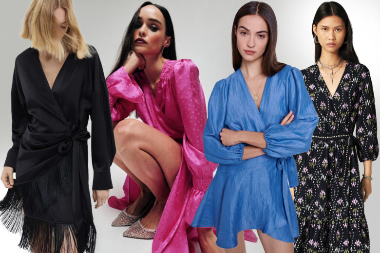 Wrap dress: tutti gli abiti a portafoglio da amare (e avere) per la primavera