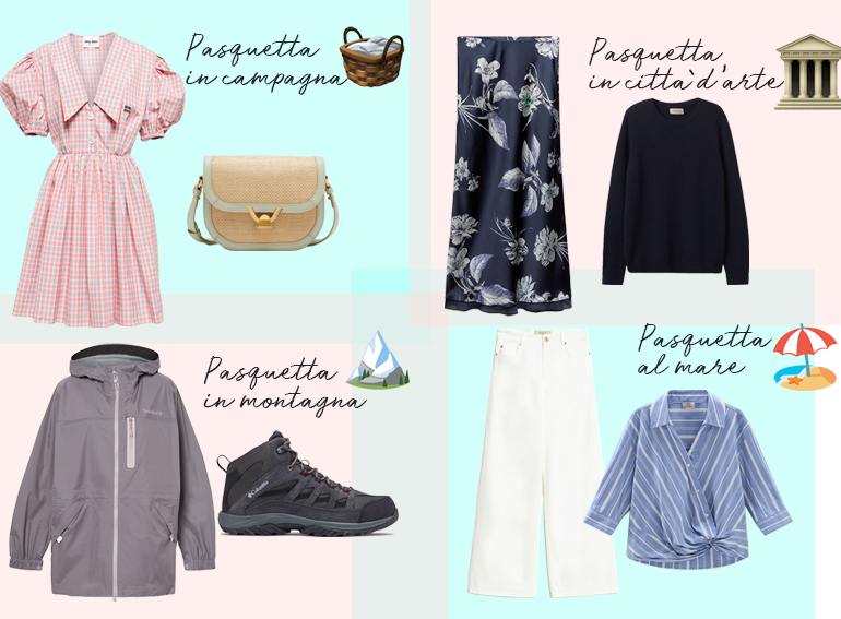 Come vestirsi a Pasquetta? 4 look per 4 mete diverse 