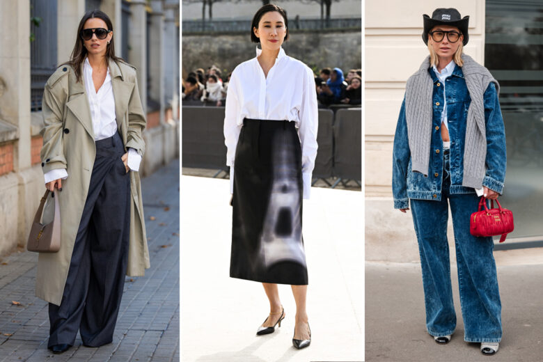 Camicia bianca: 5 idee dallo street style per abbinarla con stile questa primavera