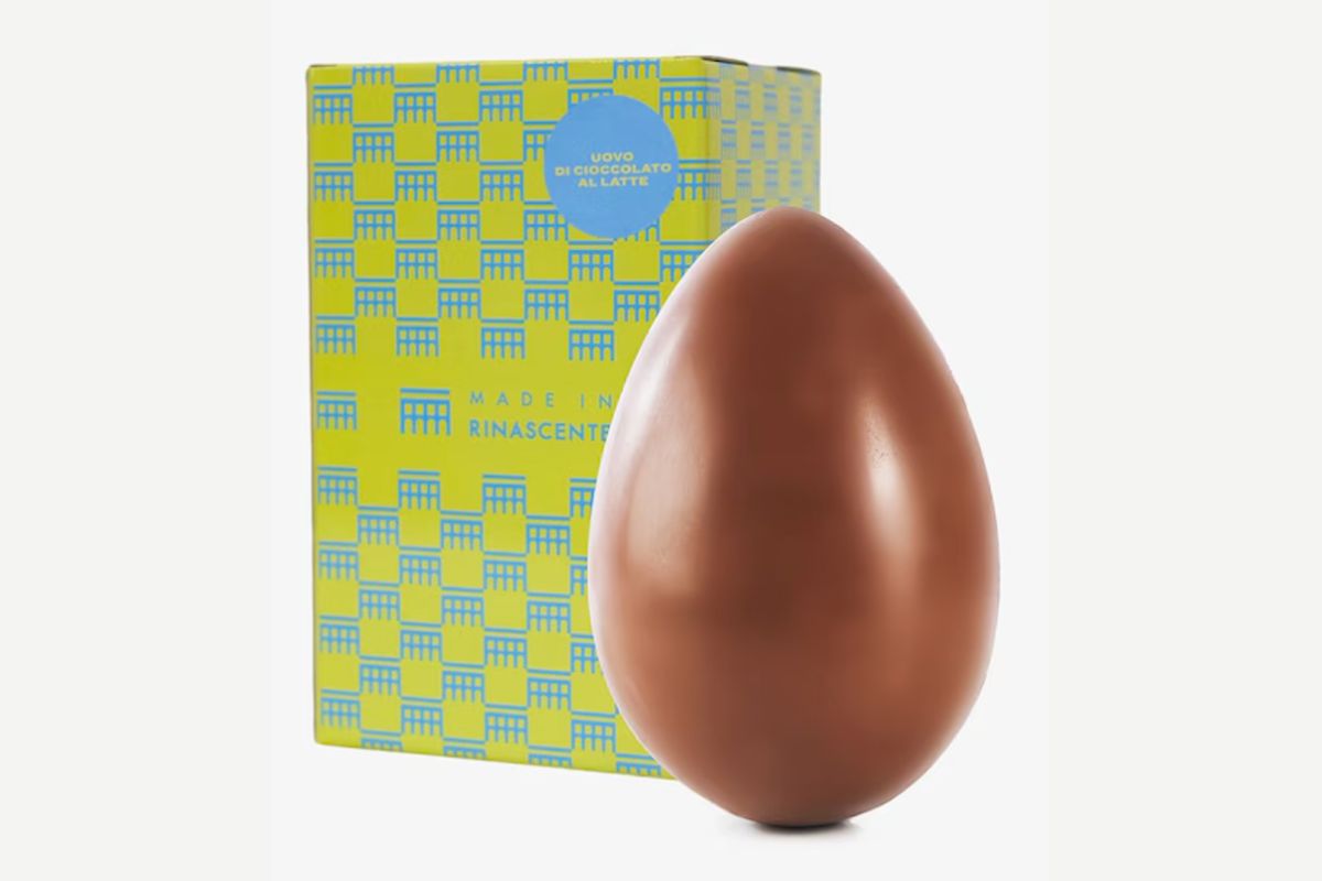 Uovo di cioccolato made in Rinascente