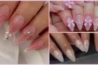 Coquette nails: ecco la tendenza unghie bold con i fiocchi più romantica del momento