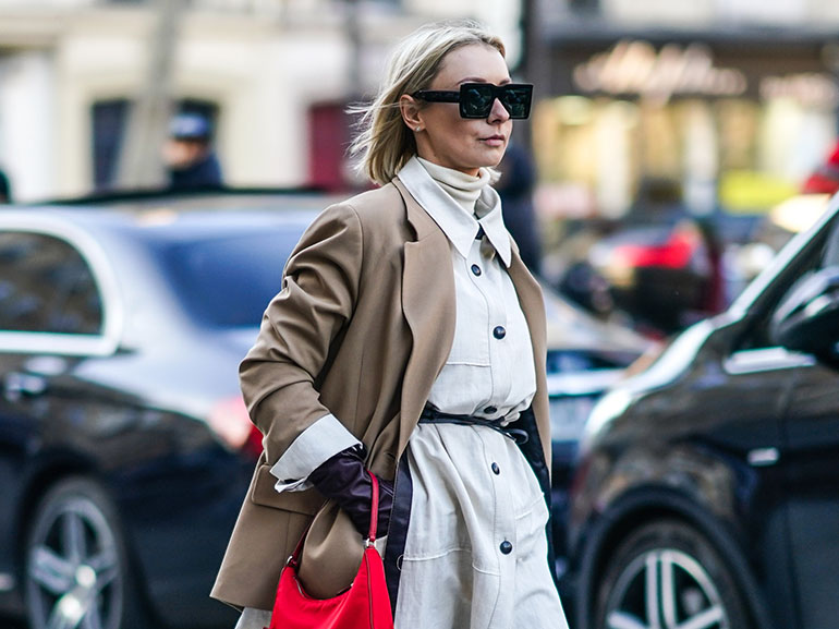 Street Style - Paris Fashion Week - Haute Couture Spring/Summer 2020 : Day Tree