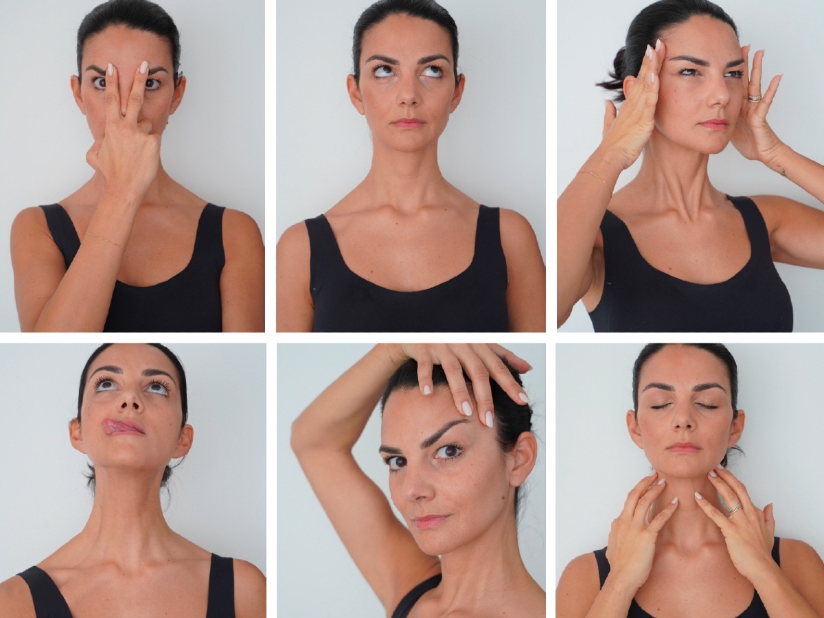 posizioni face yoga 2