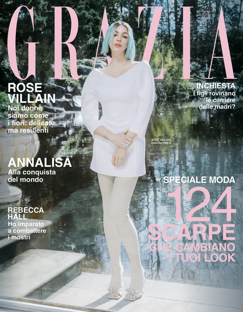 Grazia è in edicola con Rose Villain