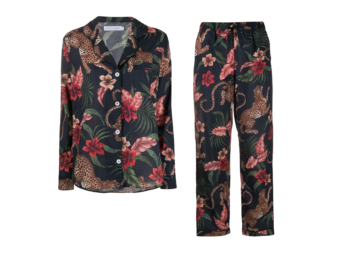 set-pigiama-stampato-soleia-desmond-&-depsey-su-farfetch