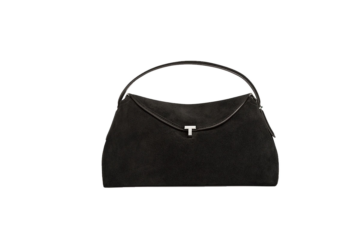 Borsa in suede toteme