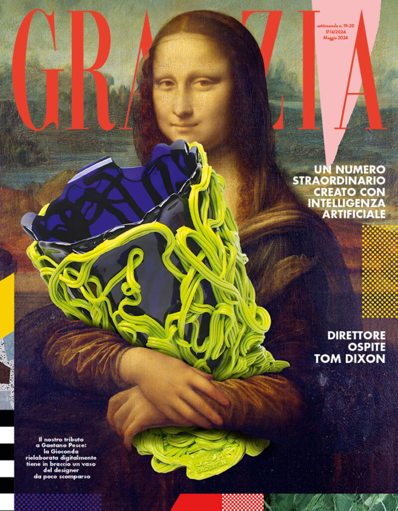 “Grazia” presenta un numero straordinario creato con intelligenza artificiale: il designer Tom Dixon   direttore ospite