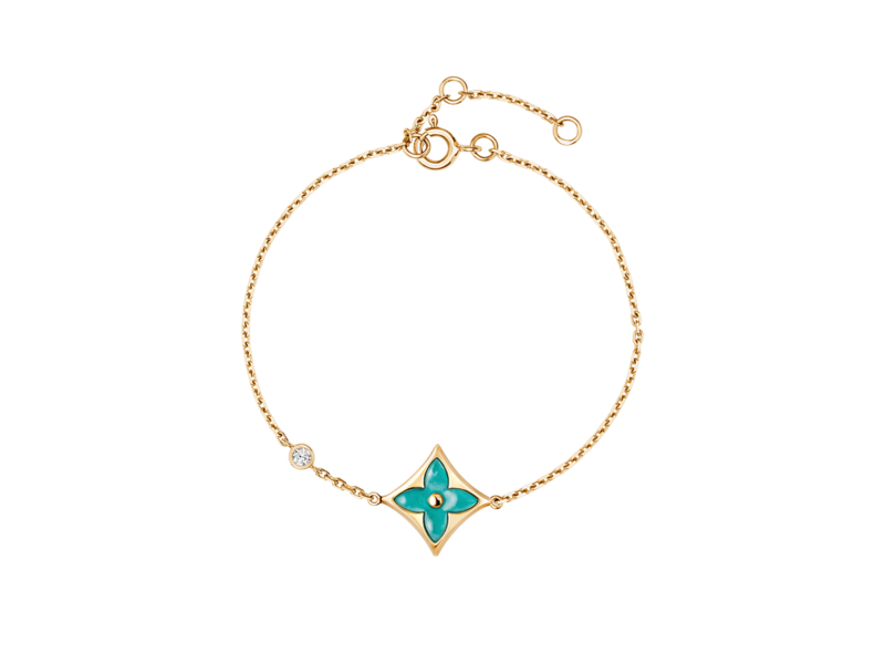 LOUIS_VUITTON_JEWELRY_-_COLOR_BLOSSOM_AMAZONITE_1_MOTIF_BRACELET_YELLOW_GOLD_AND_DIAMONDf