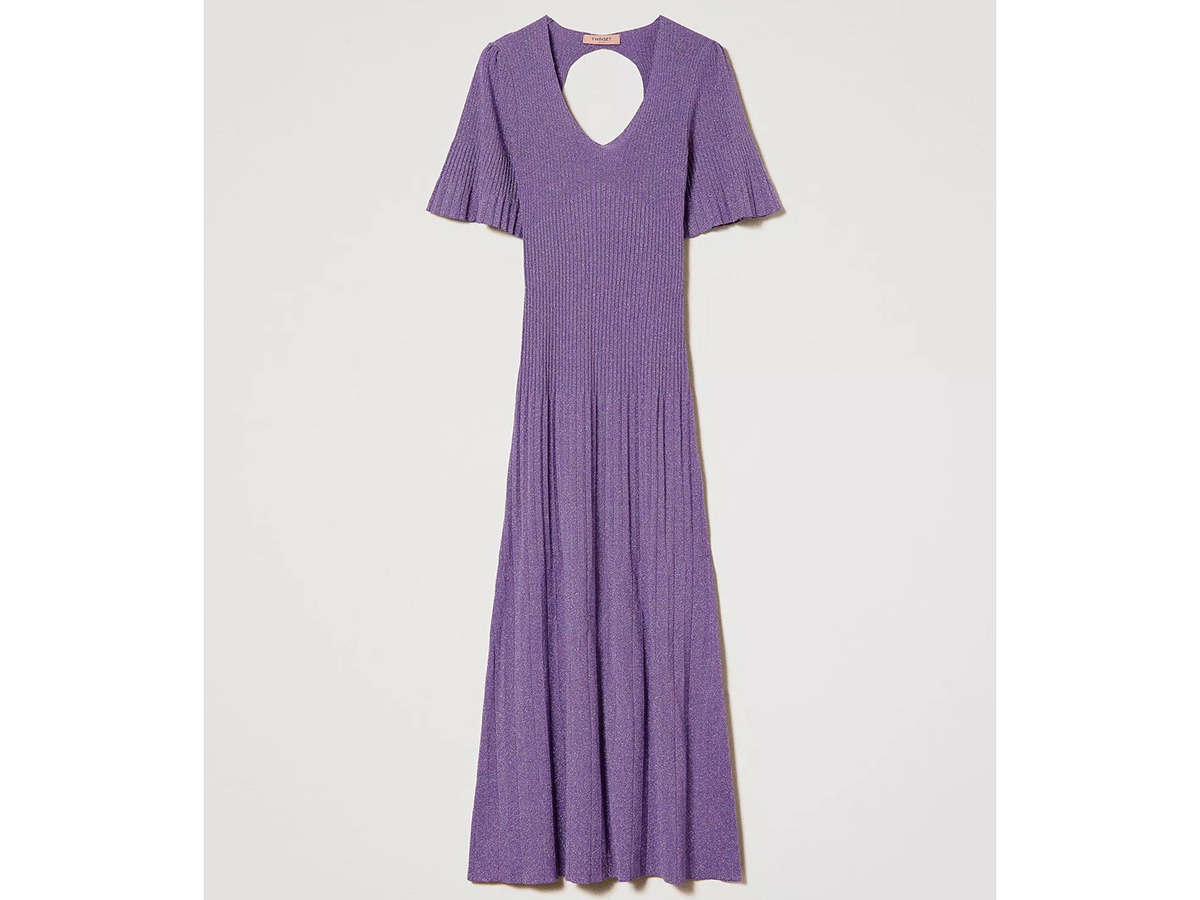 abito-in-maglia-lurex-twinset-milano