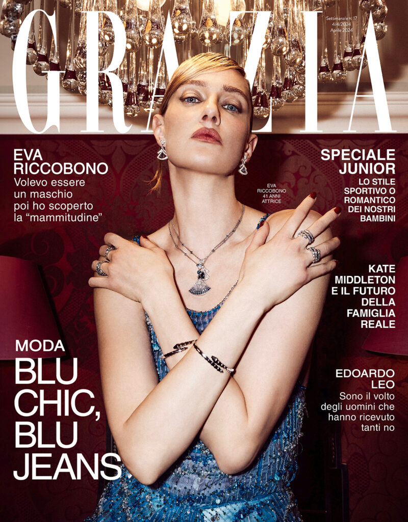 Grazia è in edicola con Eva Riccobono