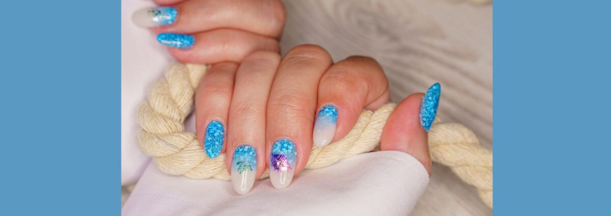 cover unghie effetto sirena