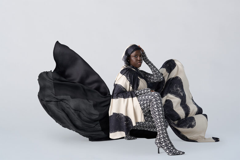 Aida Diouf Mbengue si racconta attraverso un vestito pensato dalla designer Sandy Poole