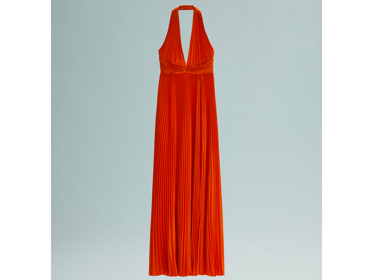 vestito-lungo-plissettato-mango