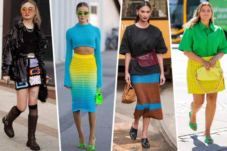 Versatile e cool, la gonna crochet è il modello che non può mancare nel vostro guardaroba estivo
