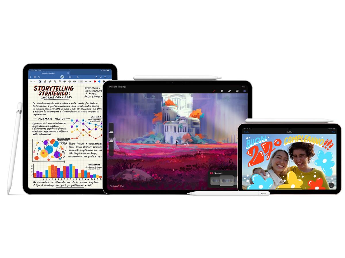 Tutti i modelli Apple Pencil 1200×900