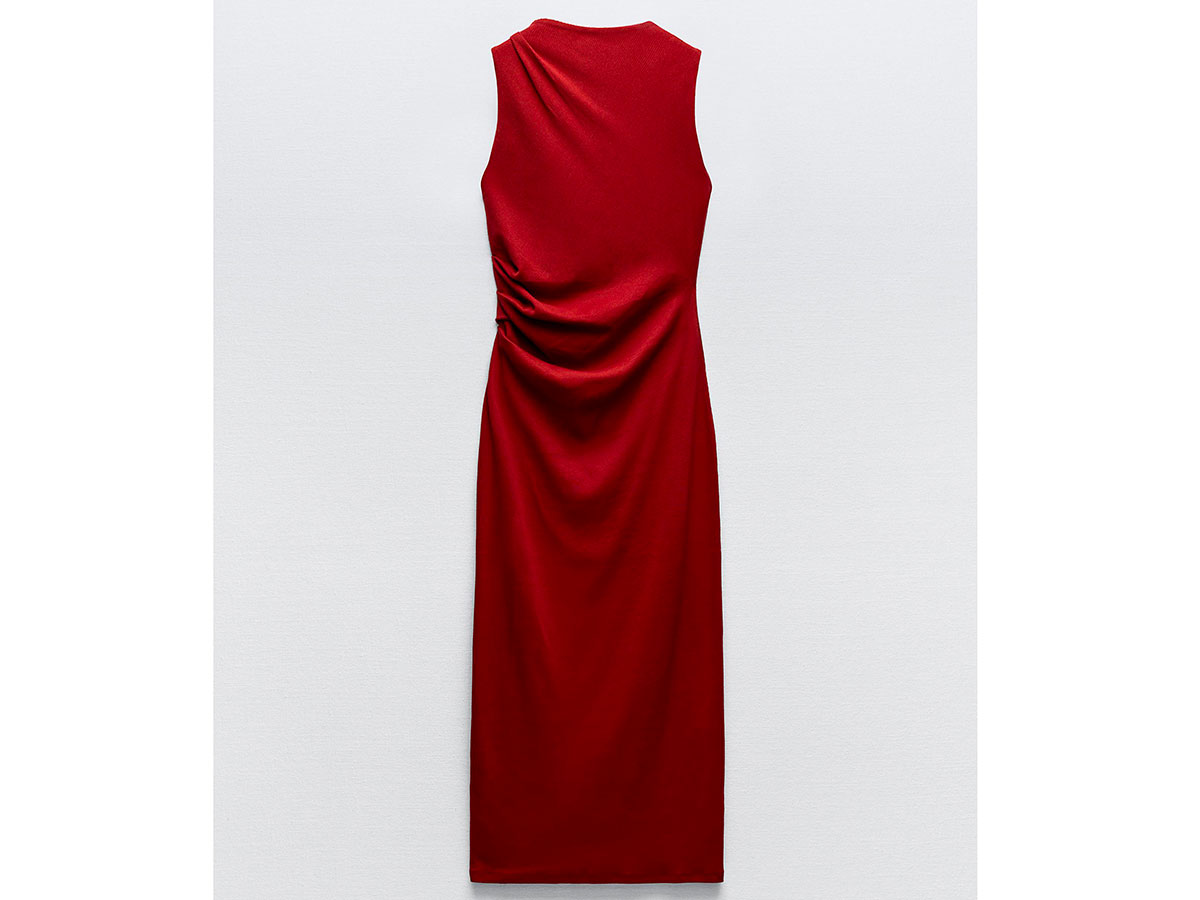 abito-midi-drappeggiato-zara