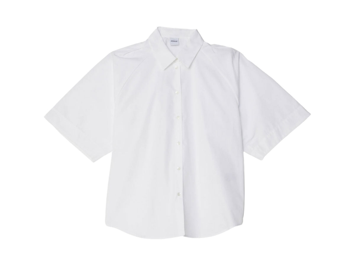 camicia-maniche-corte-bianca-aspesi