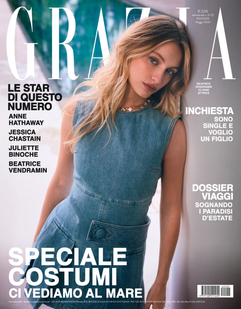 Grazia è in edicola con Beatrice Vendramin