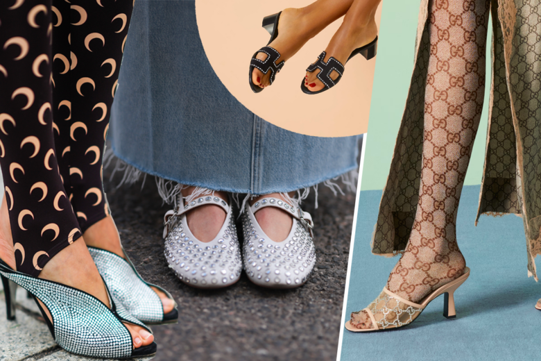 Scarpe con gli strass: il must-have più brillante per la Primavera-Estate 2024