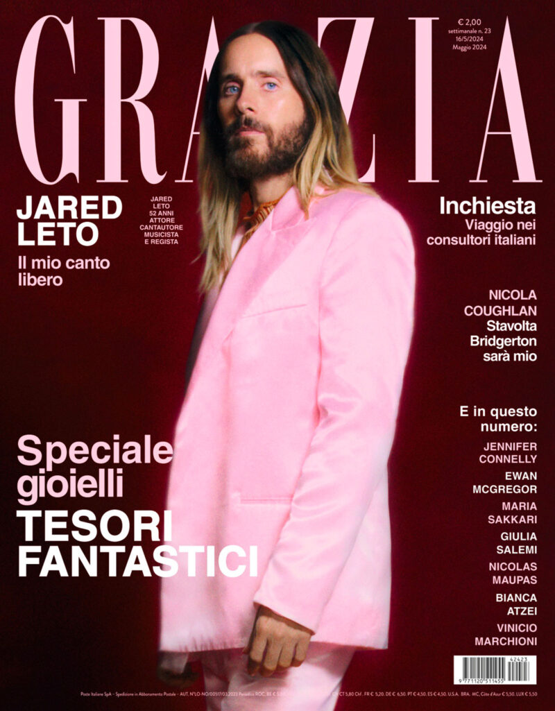 Grazia è in edicola con Jared Leto