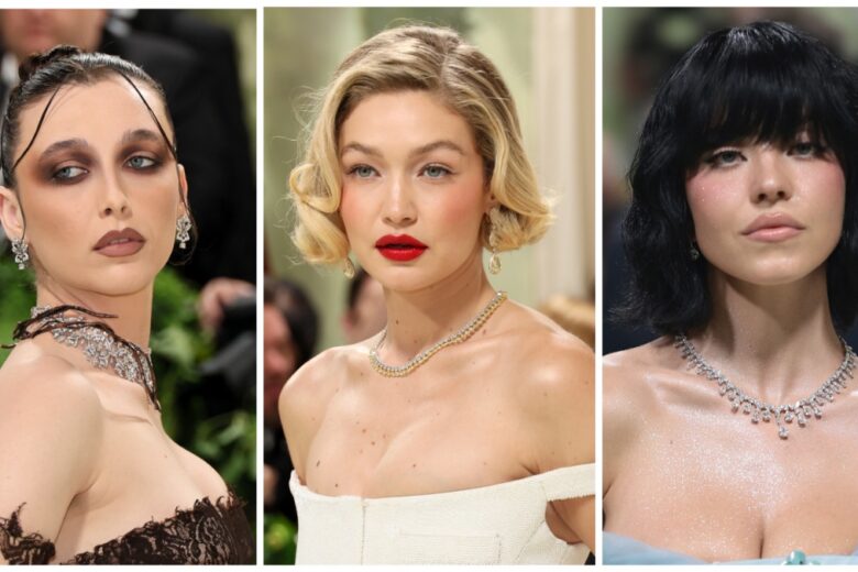 Tendenze capelli estate 2024 direttamente dal Met Gala: caschetti glam e ciuffi flip da copiare