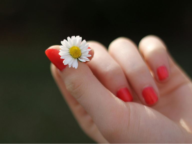 unghie fragola