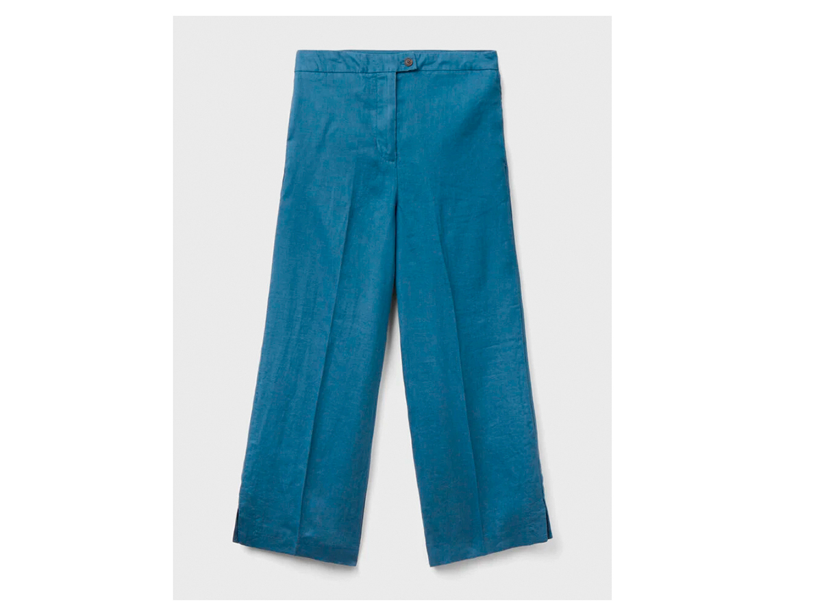 pantaloni-cropped-in-puro-lino-BENETTON