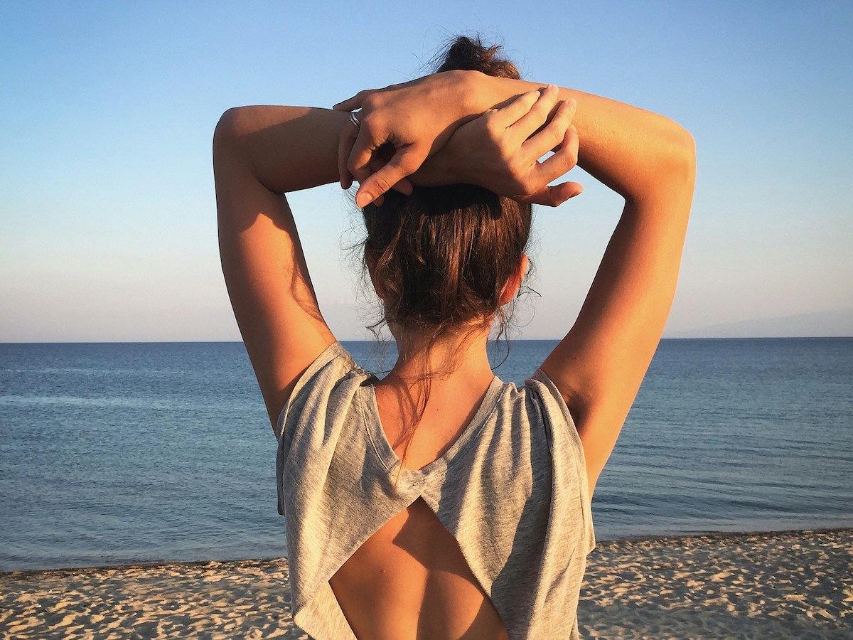 ragazza mare