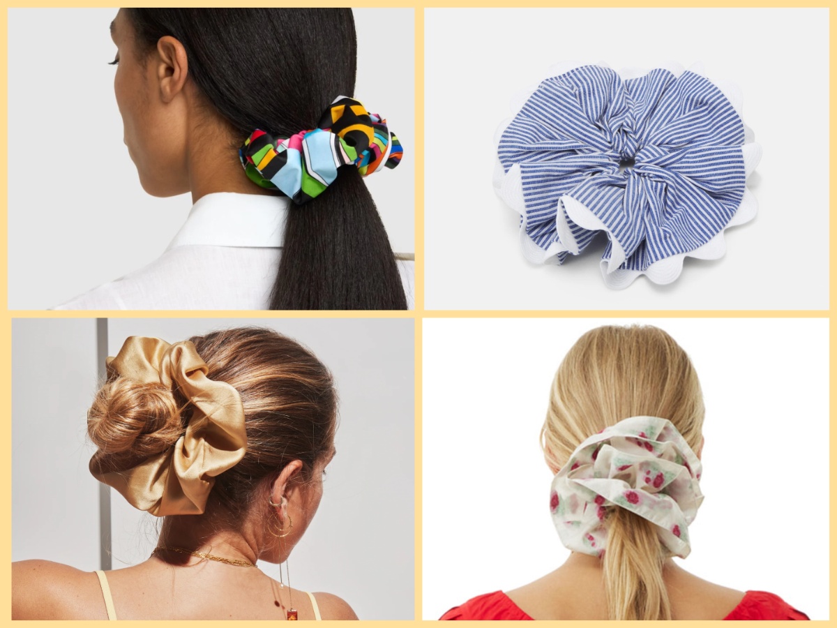 scrunchie oversize acconciature capelli maxi elastico tendenza estate 2024 cover 01