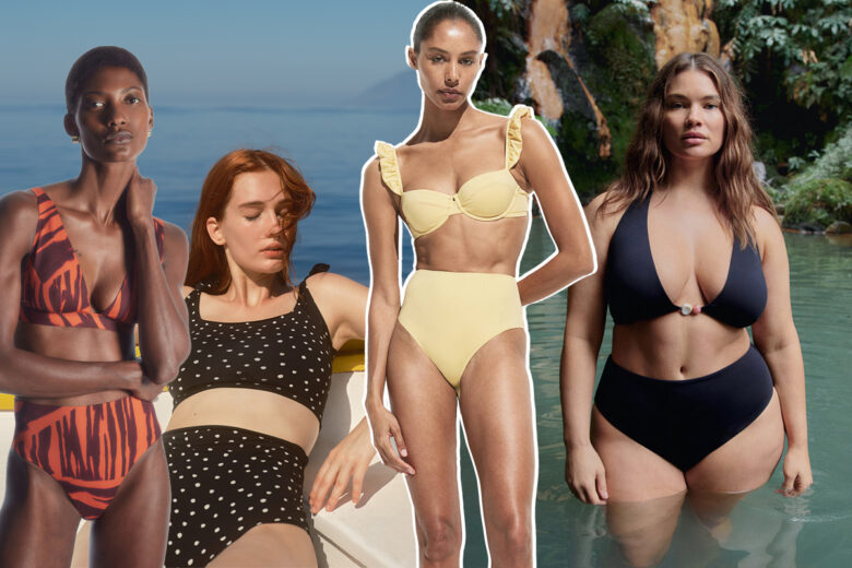 Costumi da bagno: i due pezzi con slip a vita alta che vi conquisteranno al primo sguardo