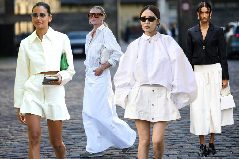 4 look con la gonna bianca da sfoggiare adesso