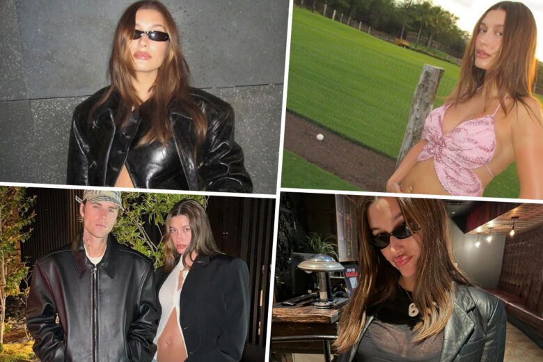 I migliori maternity look di Hailey Bieber 
