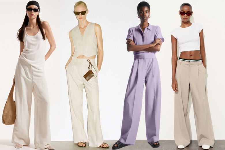 Tutte pazze per i pantaloni palazzo! Ecco il nostro modello preferito in tante varianti perfette per l’estate