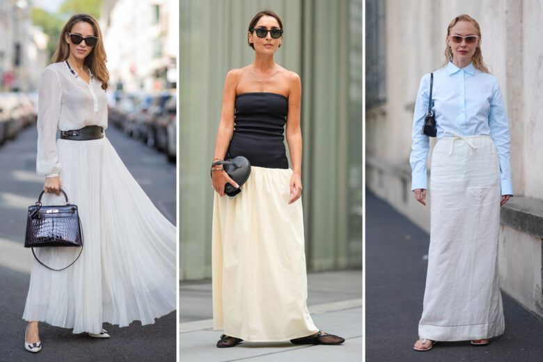 Scarpe per gonne lunghe: 5 abbinamenti vincenti (rubati allo street style) da indossare per tutta l’estate