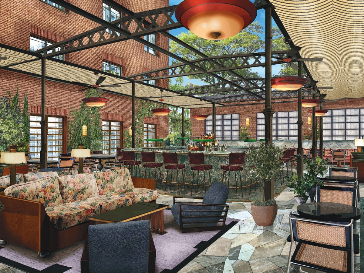 SOHO HOUSE MILANO-COURTYARD_RENDER