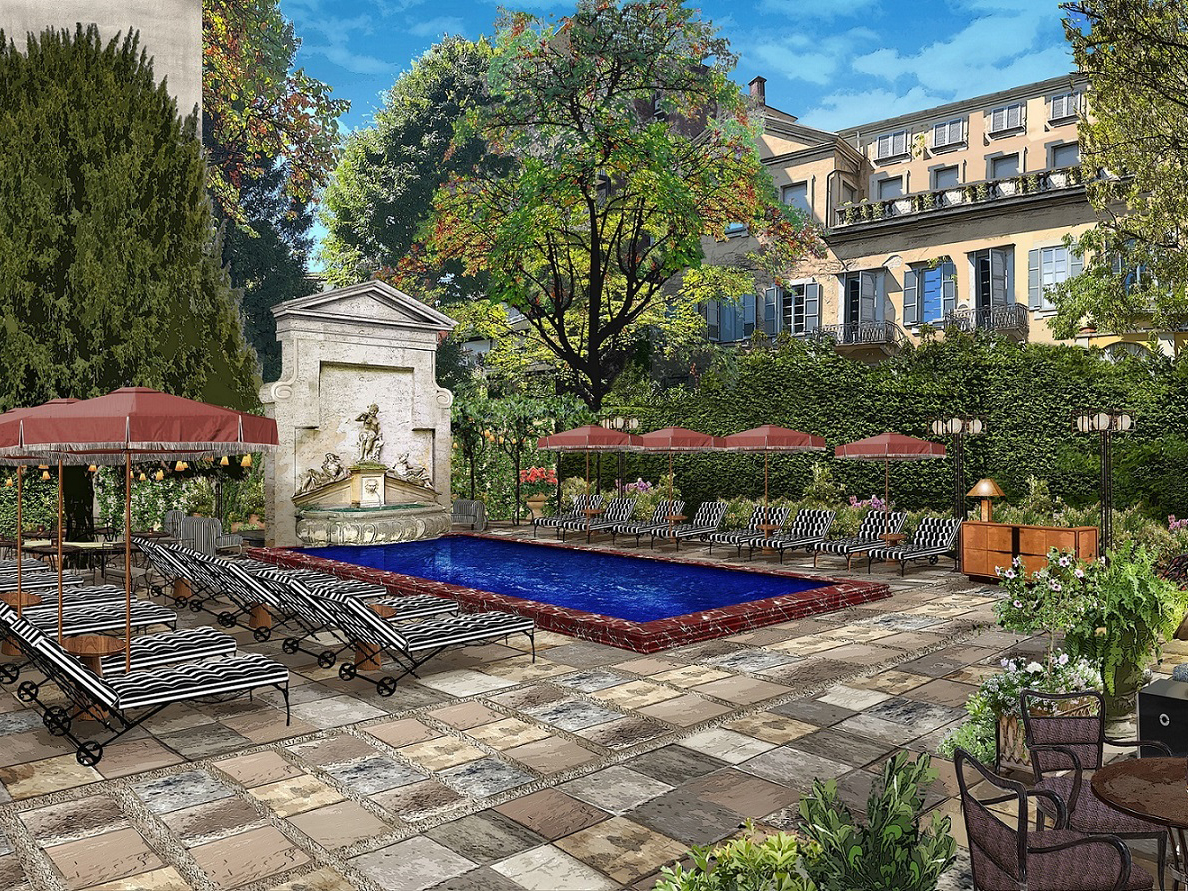 SOHO HOUSE MILANO_SWIMMING POOL_RENDER