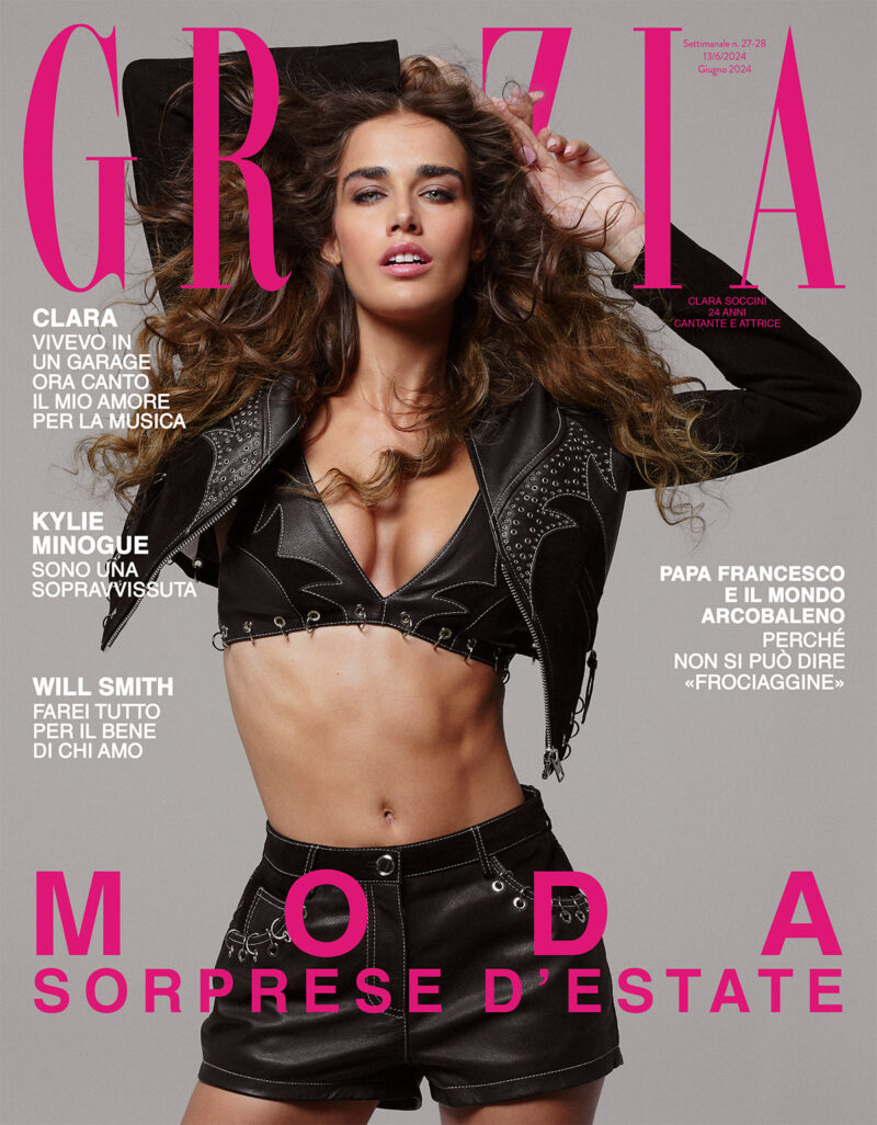 Grazia è in edicola con Clara
