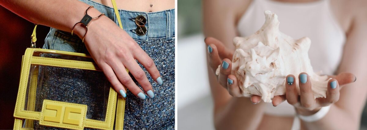 unghie color tiffany