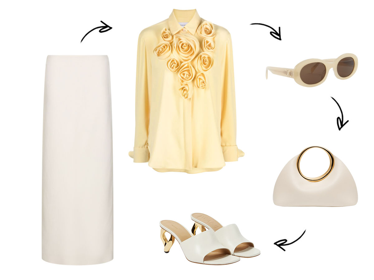 look-da-cerimonia-alternativo-gonna-lunga-camicia-fiori