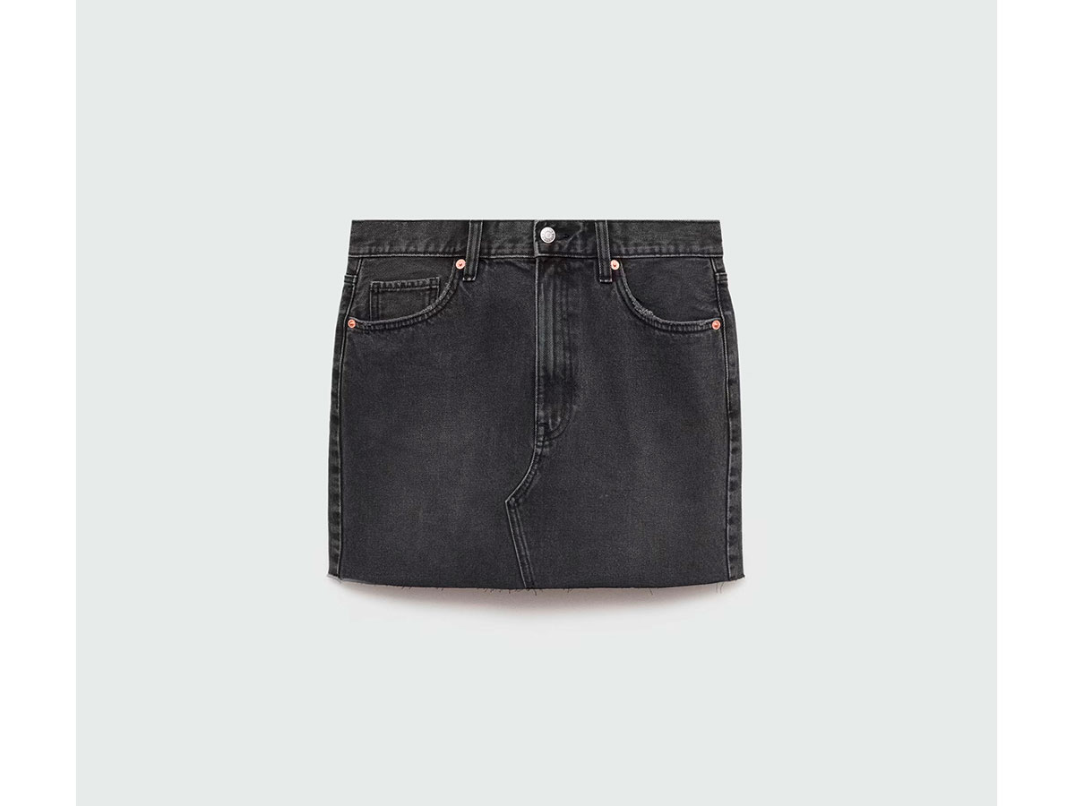 minigonna-in-denim-mango