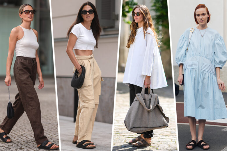 4 outfit di tendenza con le Birkenstock Arizona