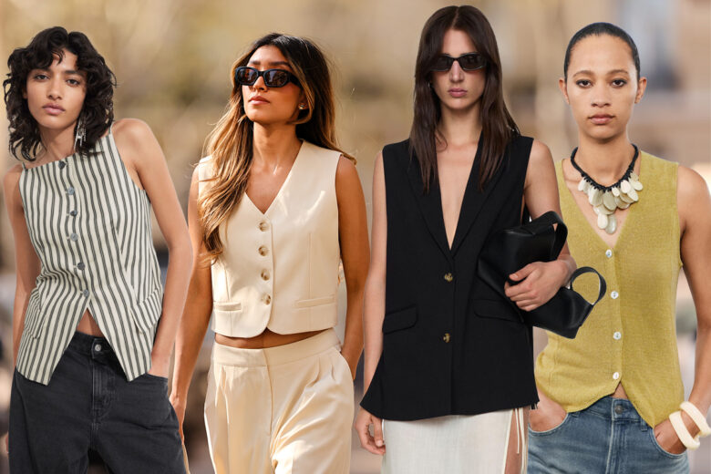 Stanche del “solito” top estivo? Provate col gilet (e abbinatelo così)!