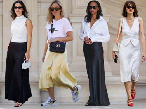 Come Abbinare Gonna Plissettata Gonna Satin Bianca Come Indossare