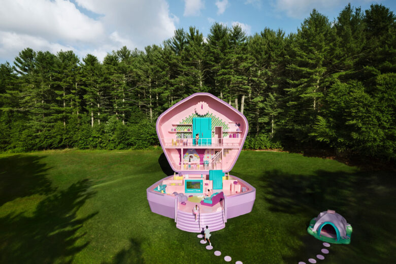 La casa di Polly Pocket (in formato gigante) arriva su Airbnb
