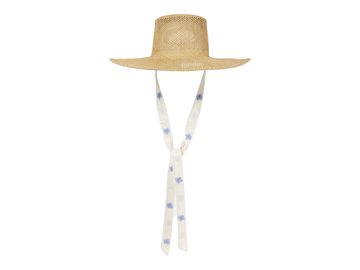 Cappello paglia agua