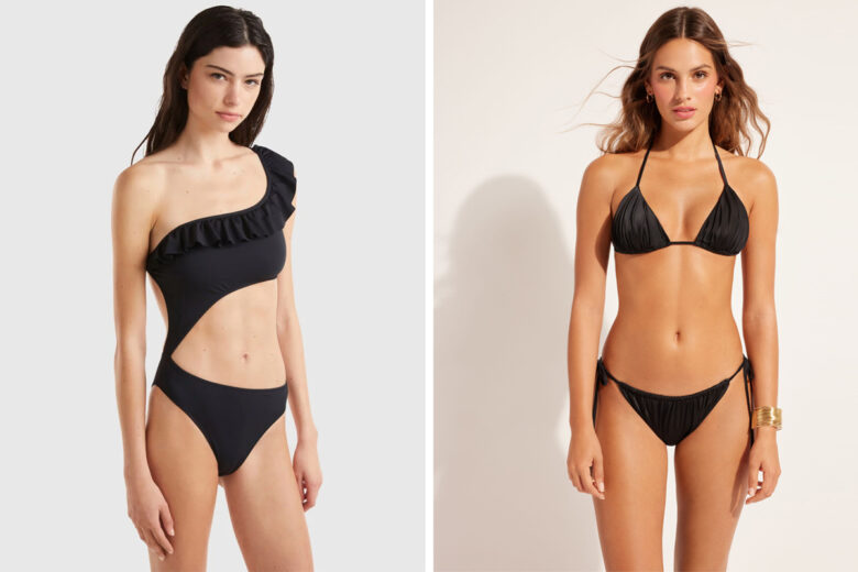 Impossibile stancarsi dei costumi neri! Ecco i modelli (super chic) da portare in vacanza con voi