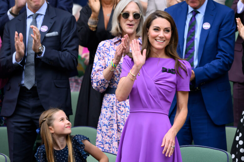 Kate Middleton a Wimbledon e quell’abito viola che fa sognare proprio tutti!