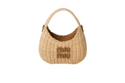 borsa midollino miu miu